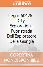 Lego: 60426 - City Exploration - Fuoristrada Dell'Esploratore Della Giungla gioco