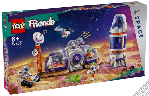 Lego: 42605 - Friends - Base Spaziale Su Marte E Razzo gioco