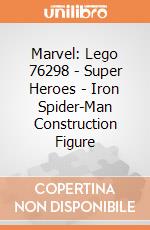 Marvel: Lego 76298 - Super Heroes - Iron Spider-Man Construction Figure gioco