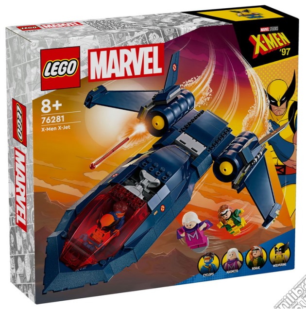 Marvel: Lego 76281 - Super Heroes - X-Jet Di X-Men gioco