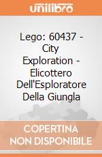 Lego: 60437 - City Exploration - Elicottero Dell'Esploratore Della Giungla gioco