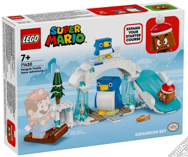 Lego: 71430 - Super Mario - Pack Di Espansione La Settimana Bianca Della Famiglia Pinguotto gioco