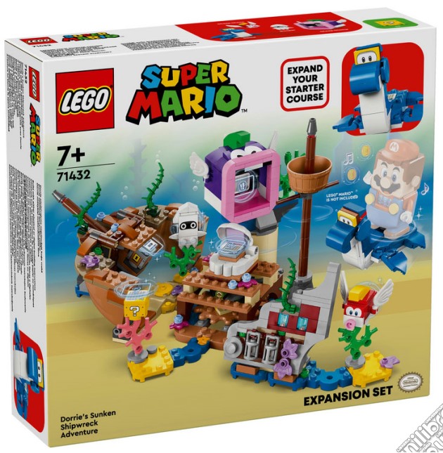 Lego: 71432 - Super Mario - Pack Di Espansione Il Veliero Sommerso Di Dorrie gioco