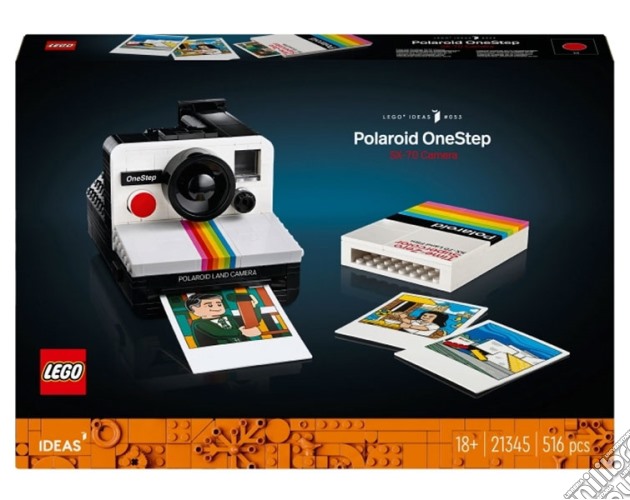 Lego: 21345 - Ideas - Fotocamera Polaroid One Step SX-70 gioco