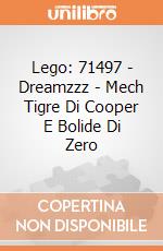 Lego: 71497 - Dreamzzz - Mech Tigre Di Cooper E Bolide Di Zero giochi