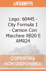Lego: 60445 - City Formula 1 - Camion Con Macchine RB20 E AMR24 giochi