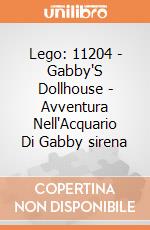 Lego: 11204 - Gabby'S Dollhouse - Avventura Nell'Acquario Di Gabby sirena giochi