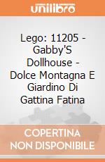 Lego: 11205 - Gabby'S Dollhouse - Dolce Montagna E Giardino Di Gattina Fatina giochi