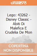 Lego: 43262 - Disney Classic - Abiti Di Malefica E Crudelia De Mon giochi
