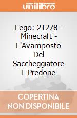 Lego: 21278 - Minecraft - L'Avamposto Del Saccheggiatore E Predone giochi