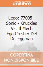 Lego: 77005 - Sonic - Knuckles Vs. Il Mech Egg Crusher Del Dr. Eggman giochi