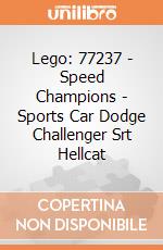 Lego: 77237 - Speed Champions - Sports Car Dodge Challenger Srt Hellcat giochi