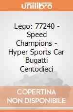 Lego: 77240 - Speed Champions - Hyper Sports Car Bugatti Centodieci giochi