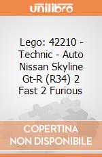 Lego: 42210 - Technic - Auto Nissan Skyline Gt-R (R34) 2 Fast 2 Furious giochi