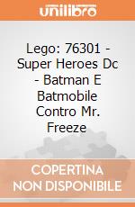 Lego: 76301 - Super Heroes Dc - Batman E Batmobile Contro Mr. Freeze giochi
