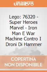 Lego: 76320 - Super Heroes Marvel - Iron Man E War Machine Contro I Droni Di Hammer giochi