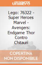 Lego: 76322 - Super Heroes Marvel - Avengers: Endgame Thor Contro Chitauri giochi