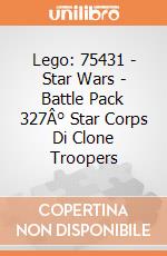 Lego: 75431 - Star Wars - Battle Pack 327Â° Star Corps Di Clone Troopers giochi