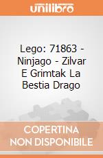 Lego: 71863 - Ninjago - Zilvar E Grimtak La Bestia Drago giochi