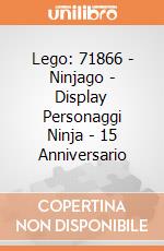 Lego: 71866 - Ninjago - Display Personaggi Ninja - 15 Anniversario giochi