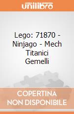 Lego: 71870 - Ninjago - Mech Titanici Gemelli giochi