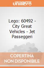 Lego: 60492 - City Great Vehicles - Jet Passeggeri giochi
