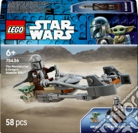 Lego: 75436 - Star Wars - Speeder Bike Del Mandaloriano E Di Grogu giochi