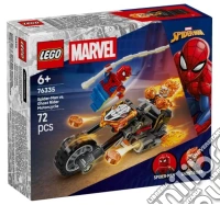 Lego: 76335 - Super Heroes Marvel - Spider-Man Vs. Ghost Rider In Motocicletta giochi