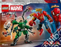 Lego: 76338 - Super Heroes Marvel - Battaglia Mech: Spider-Man Vs. Doc Ock giochi