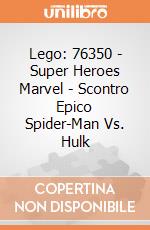 Lego: 76350 - Super Heroes Marvel - Scontro Epico Spider-Man Vs. Hulk giochi