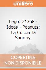 Lego: 21368 - Ideas - Peanuts: La Cuccia Di Snoopy giochi