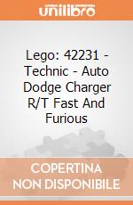 Lego: 42231 - Technic - Auto Dodge Charger R/T Fast And Furious giochi