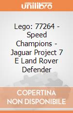 Lego: 77264 - Speed Champions - Jaguar Project 7 E Land Rover Defender giochi