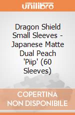 Dragon Shield Small Sleeves - Japanese Matte Dual Peach 'Piip' (60 Sleeves) gioco