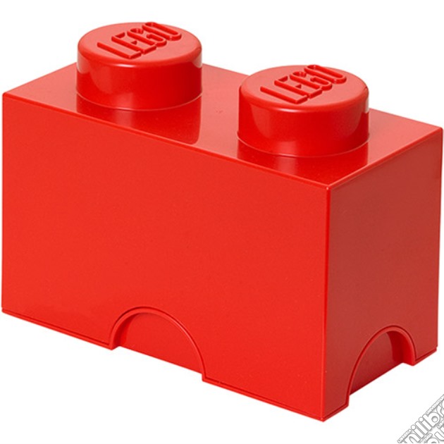 Contenitore LEGO Brick 2 Rosso gioco di GAF