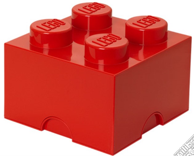 Scatola Piccola Mattoncino Rosso LEGO gioco di GAF