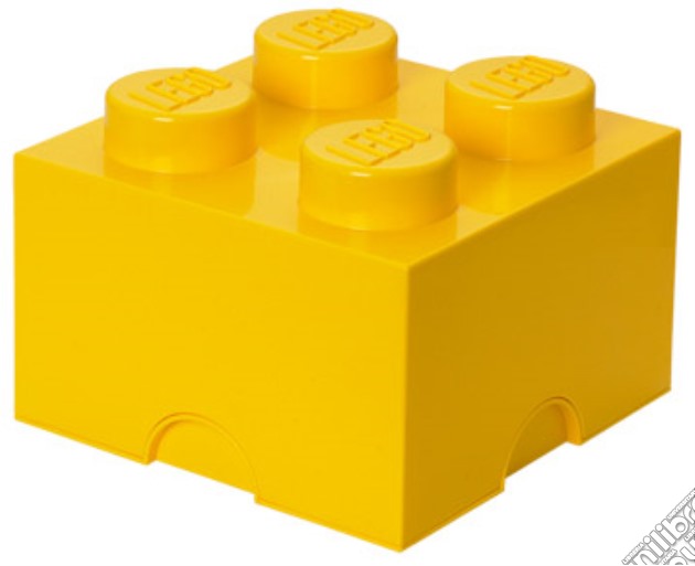 Scatola Piccola Mattoncino Giallo LEGO gioco di GAF