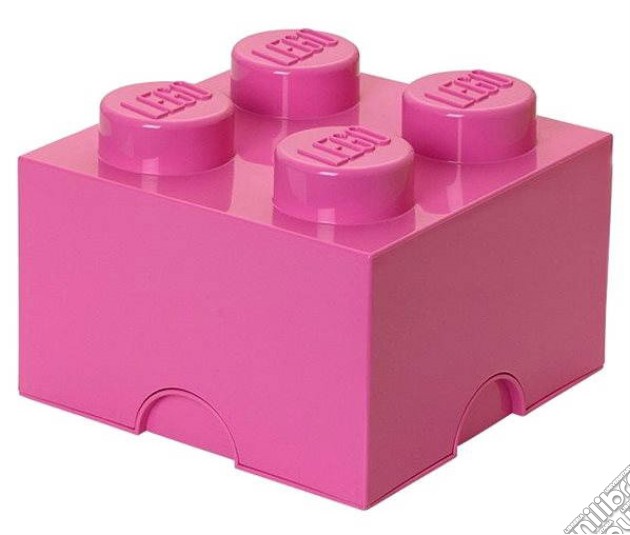 Contenitore LEGO Brick 4 Fucsia gioco di GAF