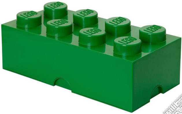 Contenitore LEGO Brick 8 Verde gioco di GAF