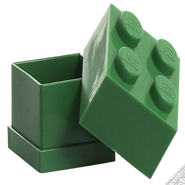 Contenitore LEGO Mini Box 4 Verde gioco di GAF