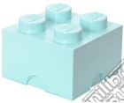 Contenitore LEGO Brick 4 Azzurro Acqua giochi