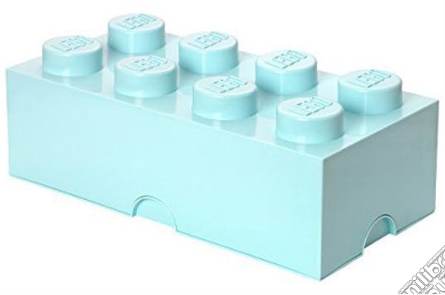 Contenitore LEGO Brick 8 Azzurro Acqua gioco di GAF