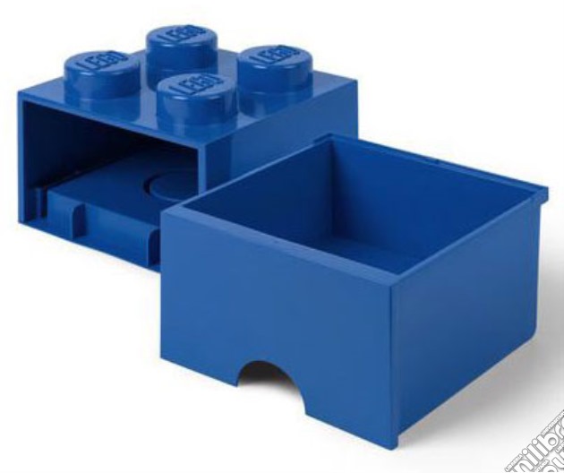 Contenitore LEGO Brick 4 Cassetto Blu gioco di GAF