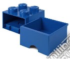 Contenitore LEGO Brick 4 Cassetto Blu giochi
