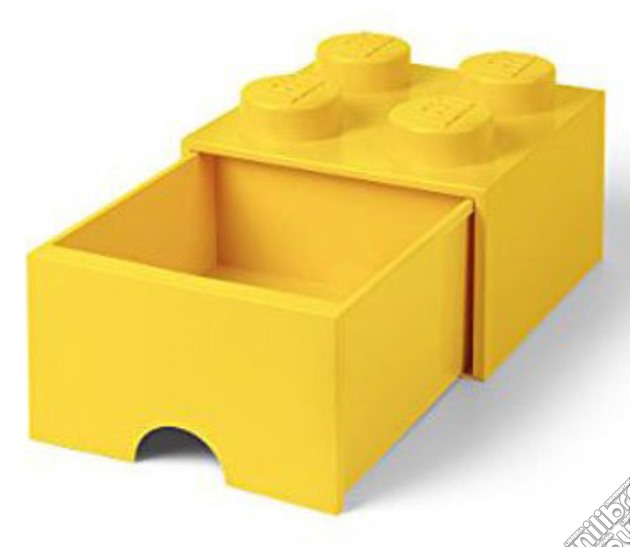 Contenitore LEGO Brick 4 Cassetto Giallo gioco di GAF