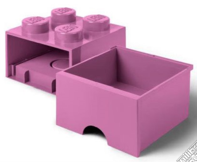 Contenitore LEGO Brick 4 Cassetto Rosa gioco di GAF