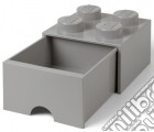 Contenitore LEGO Brick 4 Cassetto Grigio giochi