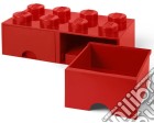 Contenitore LEGO Brick 8 Cassetto Rosso giochi