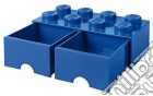 Contenitore LEGO Brick 8 Cassetto Blu giochi