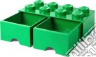 Contenitore LEGO Brick 8 Cassetto Verde giochi